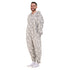 Snuggs Blanket Onesie Grey Snowflakes
